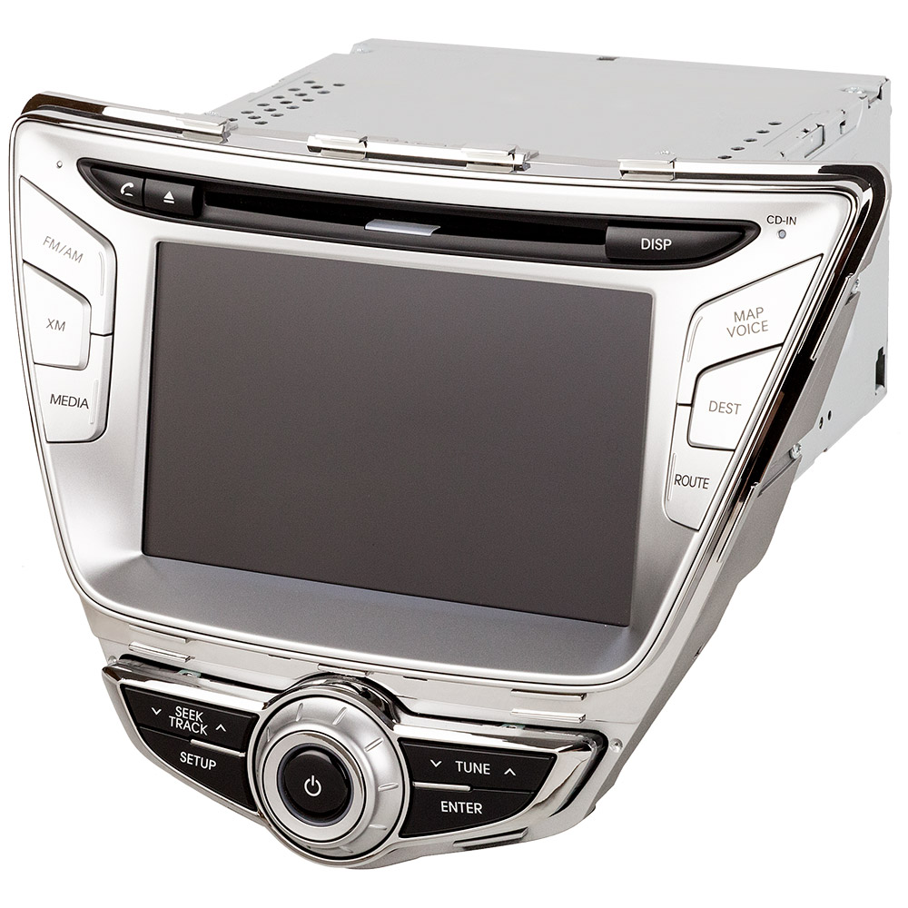 2010 Hyundai Elantra GPS Navigation System In-Dash Navigation Unit [OEM 96560-3X101-FP 3X100-FP or 00201-8211C-FLT]