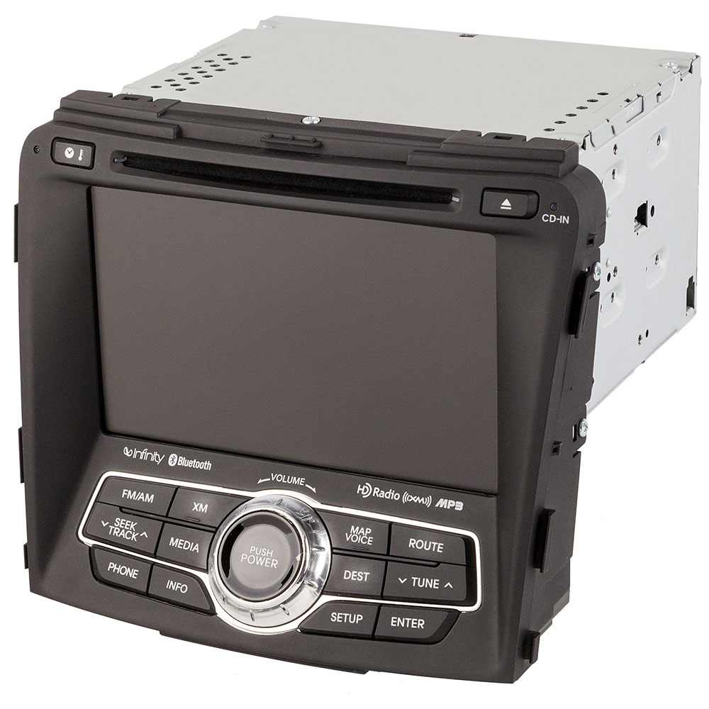 2011 Hyundai Santa Fe GPS Navigation System In-Dash Navigation Unit with Infinity Bluetooth XM Radio [OEM 96560-4R7064X or 96560-4R706-4XFLT]
