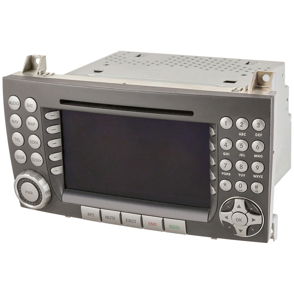 2006 Mercedes Benz SLK55 AMG GPS Navigation System In-Dash Comand Navigation Unit [OEM 1718201797]