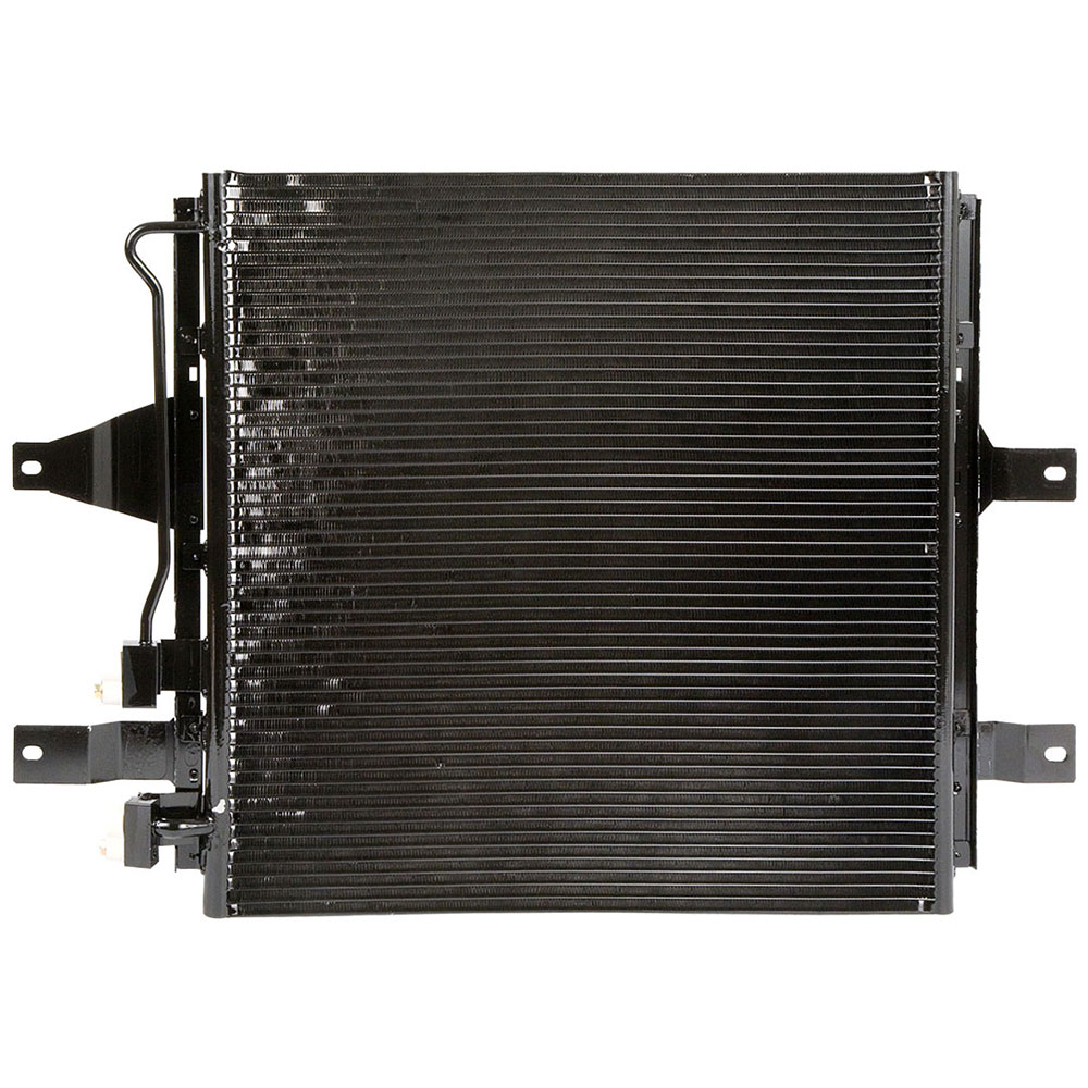 UPC 852676643841 product image for New 2005 Dodge Ram Trucks AC Condenser 5.9L Diesel [ with Aluminum Air Cooler Ta | upcitemdb.com