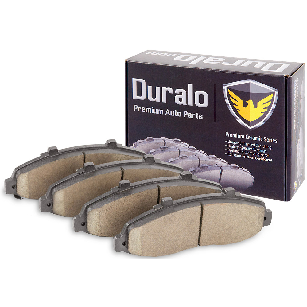 New 2000 Ford F Series Trucks Brake Pads - Front F-150 - Non-Lightning - RWD - With Rear Drum - 5 Lug - Front