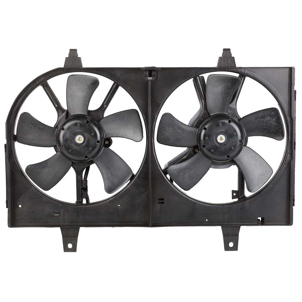 New 2003 Infiniti I35 Car Radiator Fan Dual Fan Assembly - All Models
