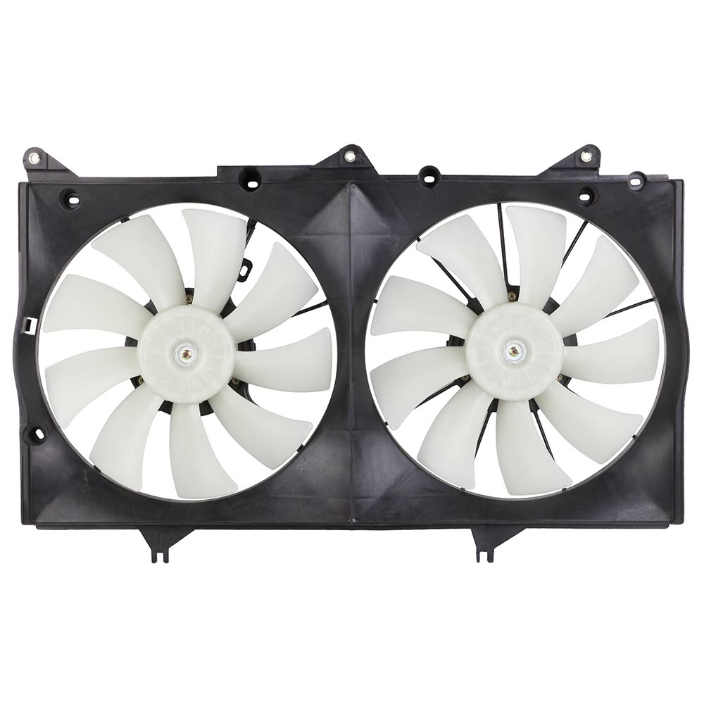 New 2005 Toyota Solara Car Radiator Fan Dual Fan Assembly - 3.3L Models