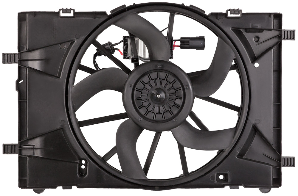 New 2012 Ford Fusion Car Radiator Fan Radiator Side - 3.0L Models with Air Conditioning