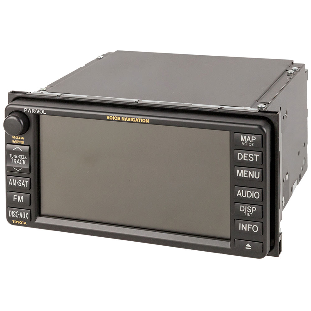 2011 Toyota RAV4 GPS Navigation System In-Dash Navigation Unit with Face Code E7019 [OEM 86120-12C00 or 86120-02E40]