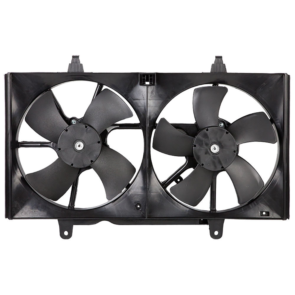New 2007 Nissan Maxima Car Radiator Fan Dual Fan Assembly - All Models