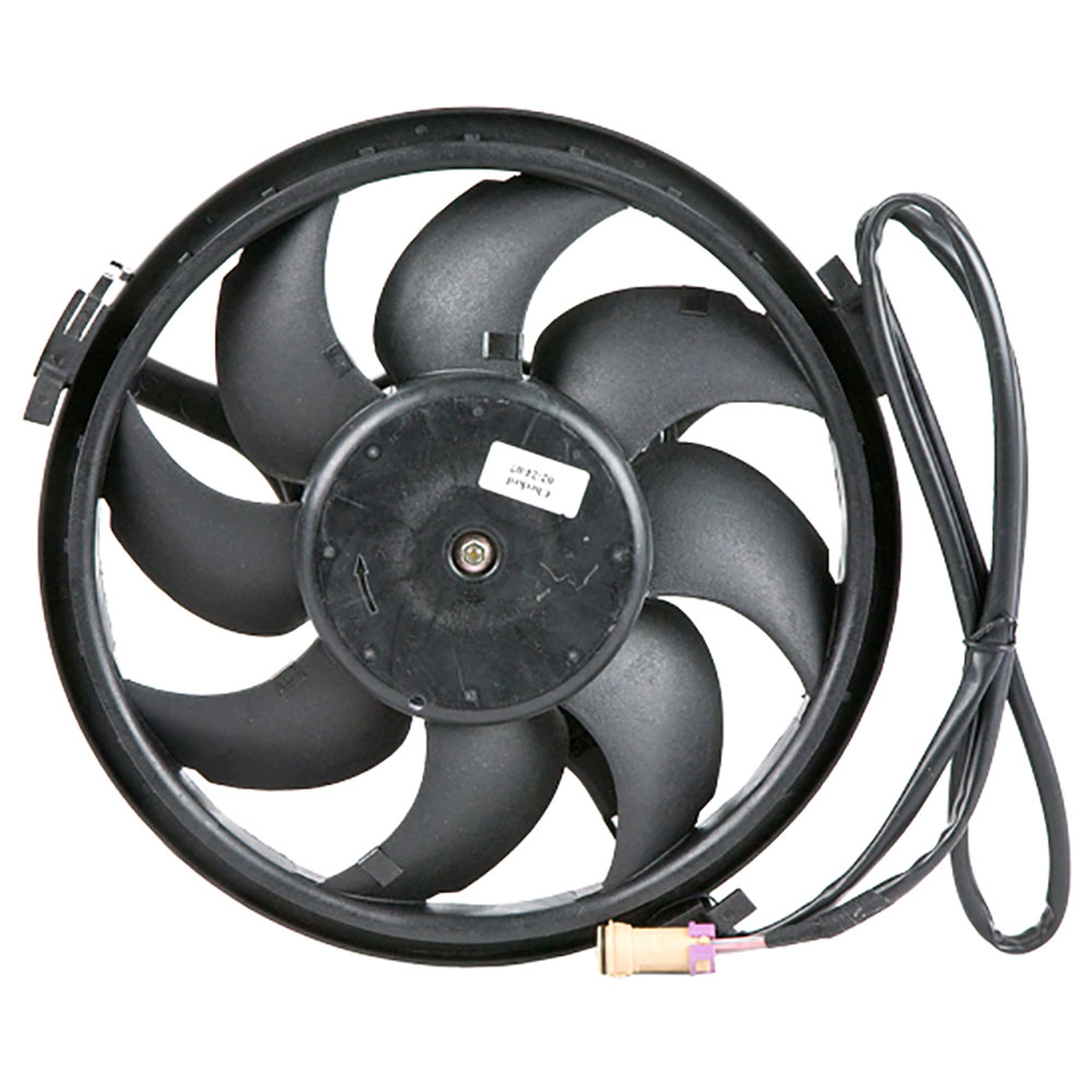 New 2000 Audi A4 Car Radiator Fan 1.8L Models with Round Plug - Valeo Design