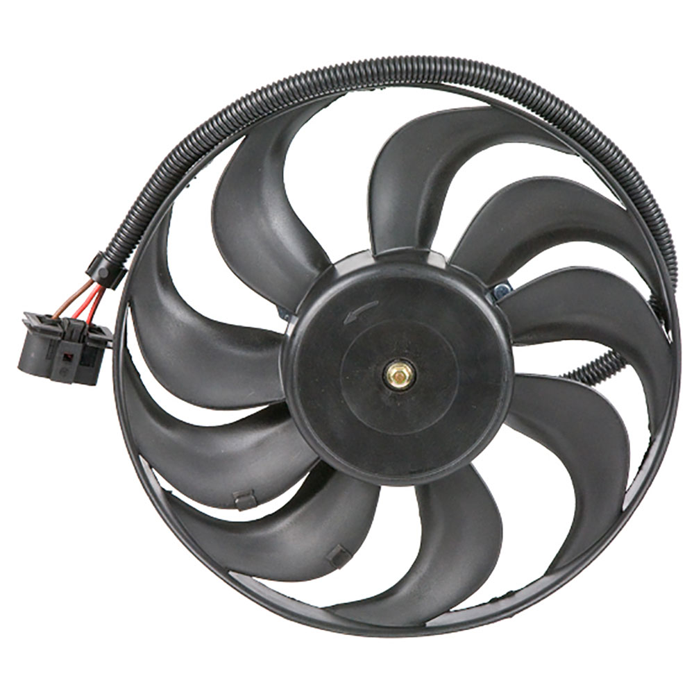 New 1999 Volkswagen Beetle Car Radiator Fan - Right Right Side - Models with Air Conditioning