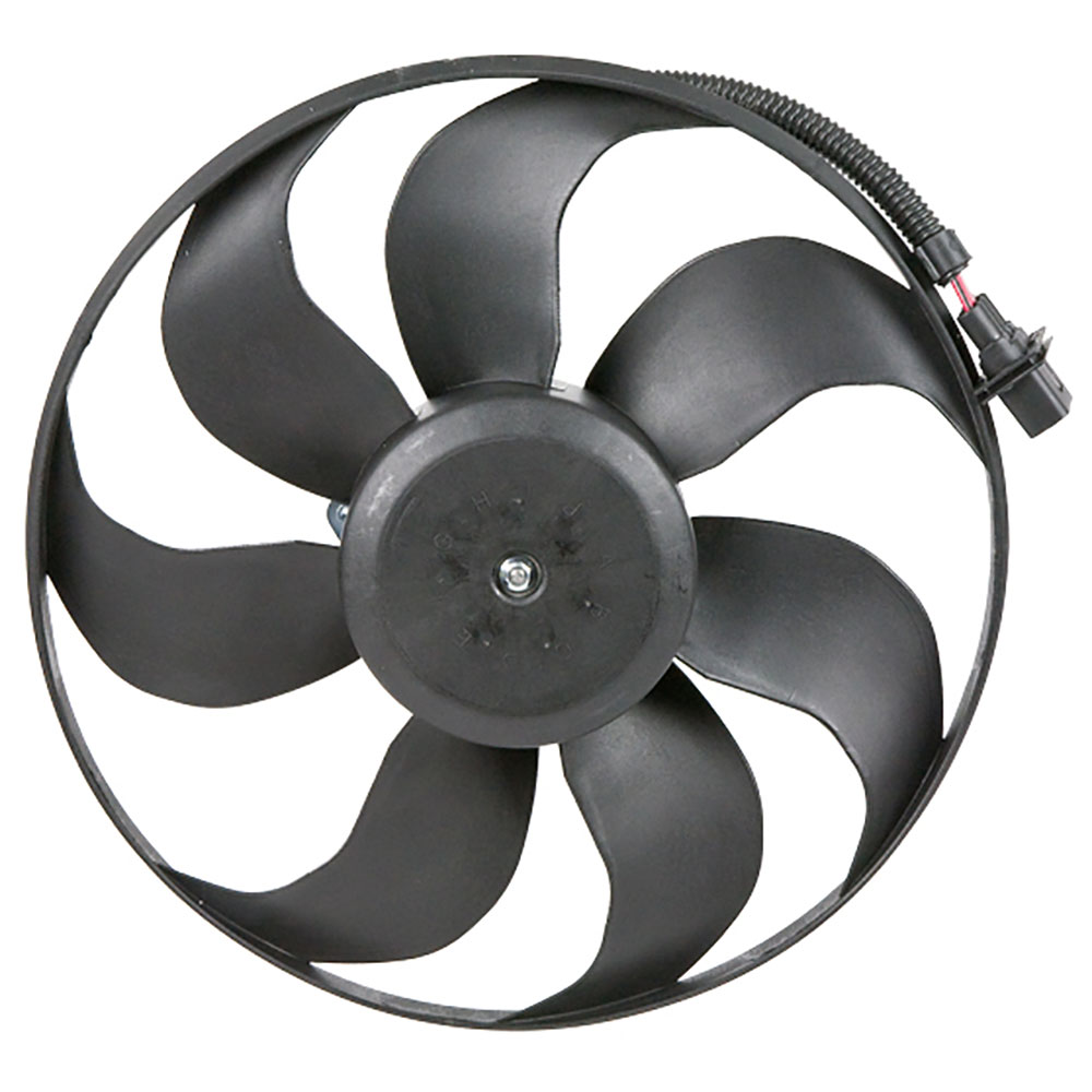 New 2005 Audi TT Car Radiator Fan - Left Left Side - 1.8L Engine - Non-Quattro Models