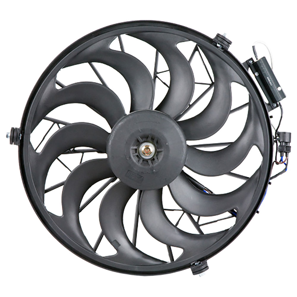 New 1992 BMW 325is Car Radiator Fan Condenser Side - Production Date To 08-31-1992