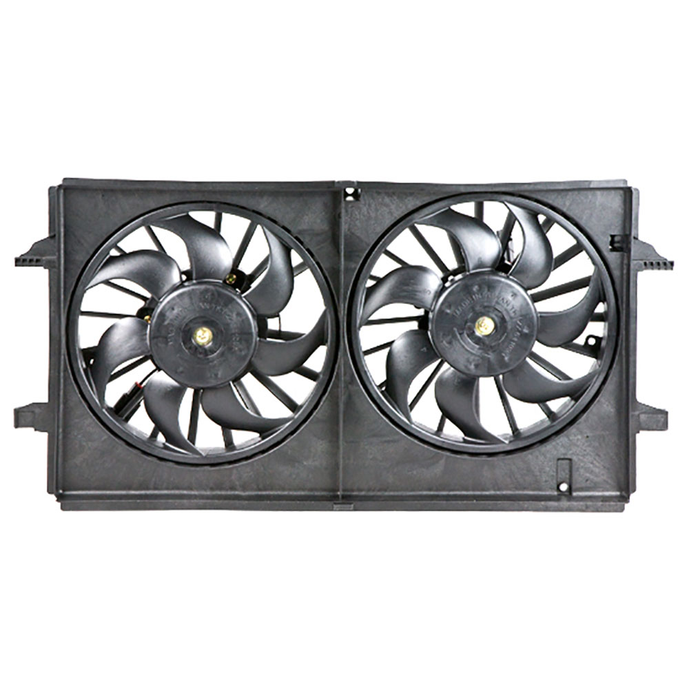 New 2007 Pontiac G6 Car Radiator Fan Dual Fan Assembly - 3.9L Models