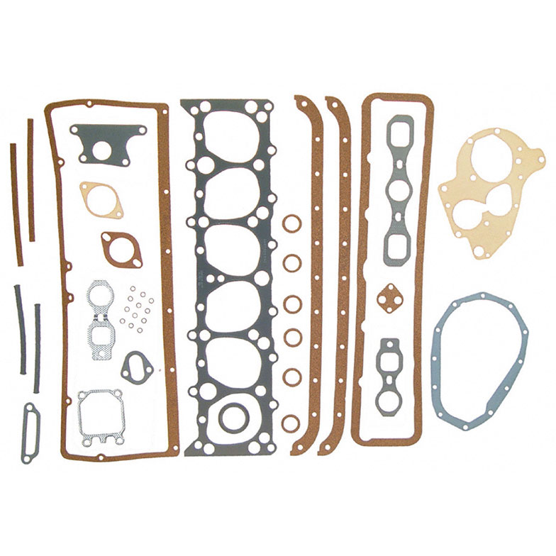 New 1950 Chevrolet Pick-up Truck Engine Gasket Set - Full 3.5L Engine - 1 Barrel Carb.