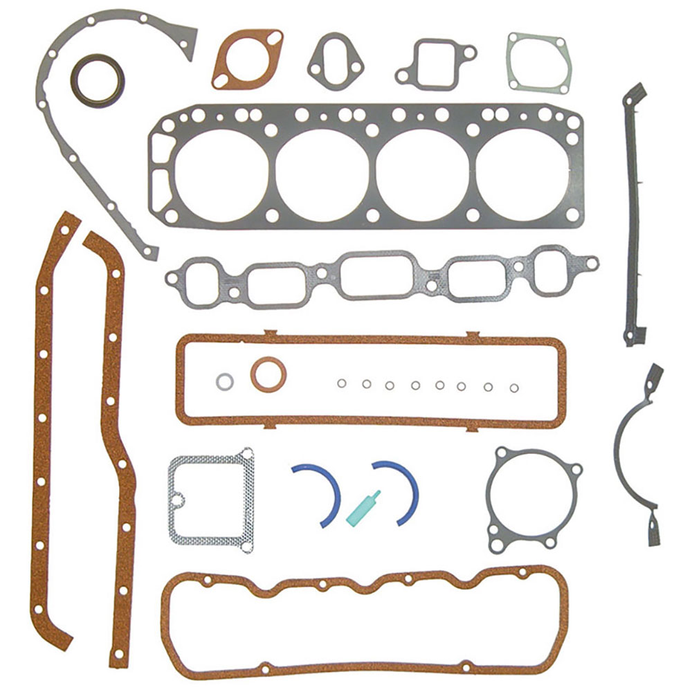 New 1970 Chevrolet Nova Engine Gasket Set - Full 2.5L Engine - 1 Barrel Carb. - Water Pump Mounting Gasket