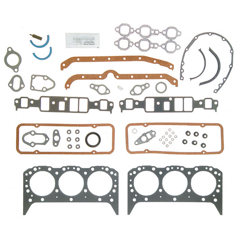 New 1980 Checker Marathon Engine Gasket Set - Full 3.8L Engine - 2 Barrel Carb. - Contains VR2000 Cylinder Head Gasket