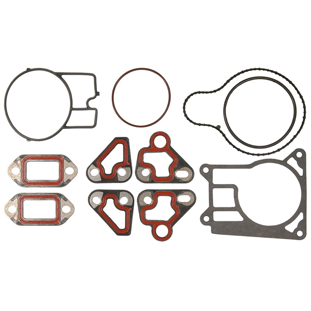 New 2002 Cadillac Seville Water Pump and Cooling System Gaskets 4.6L Engine - Contains All Water Pump Housing And Throttle Body Gaskets - Water Pump H