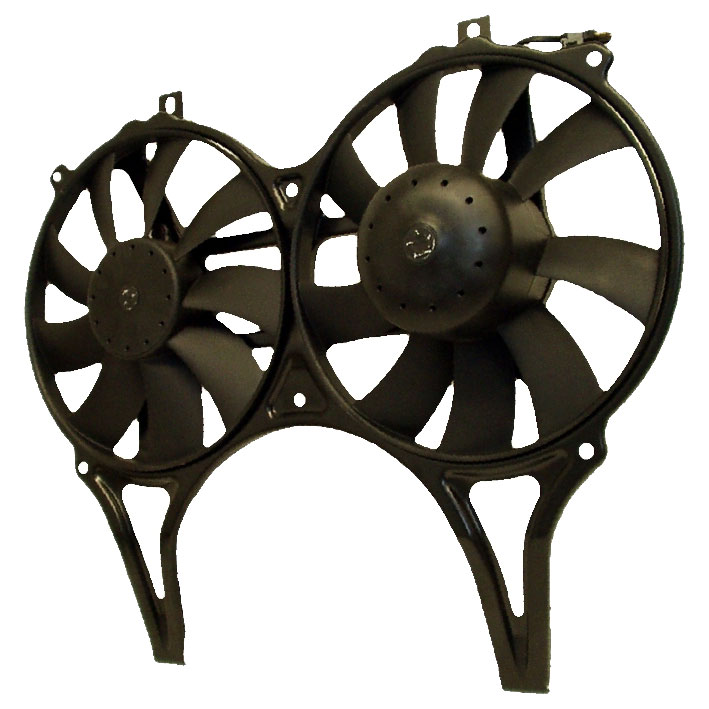 New 2002 Mercedes Benz E55 AMG Car Radiator Fan Dual Fan Assembly - All Models