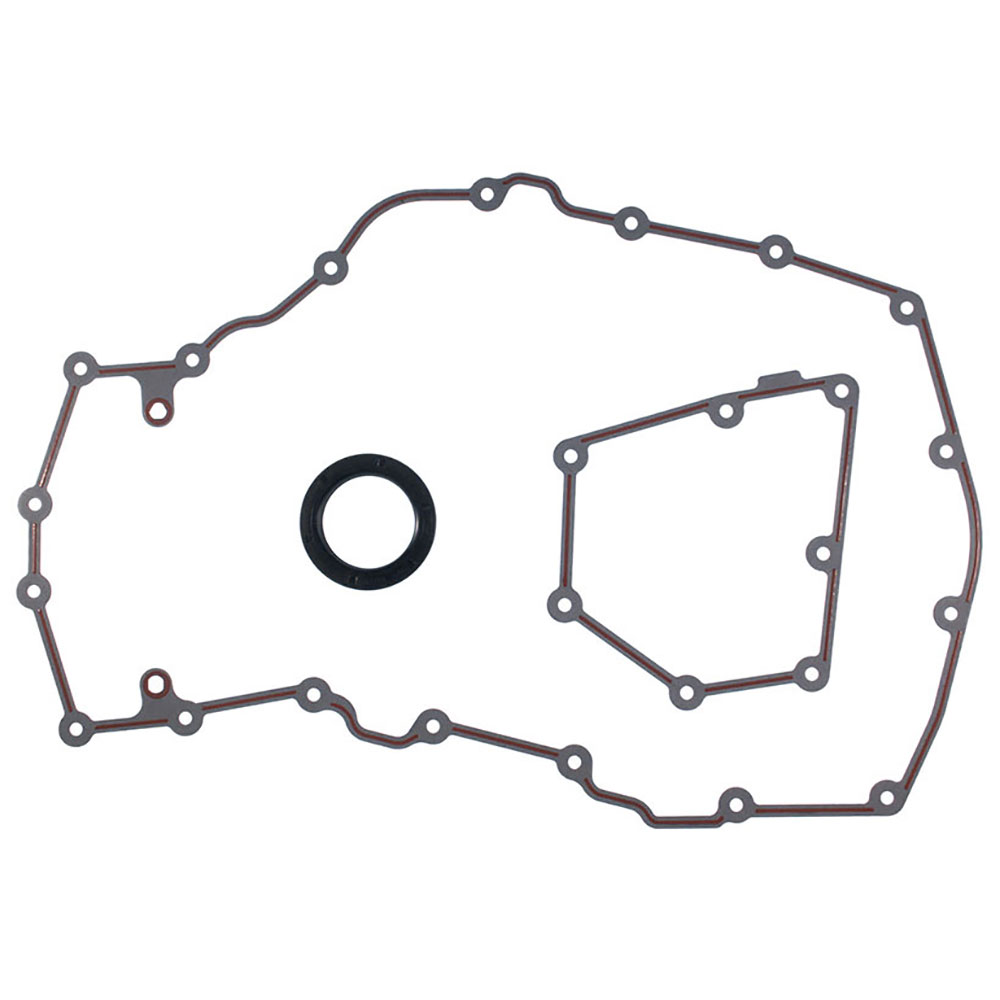 New 1990 Oldsmobile Cutlass Engine Gasket Set - Timing Cover 2.3L Engine - 1st Design: with 20 Hole Timing Cover Gasket 0.70mm Thick