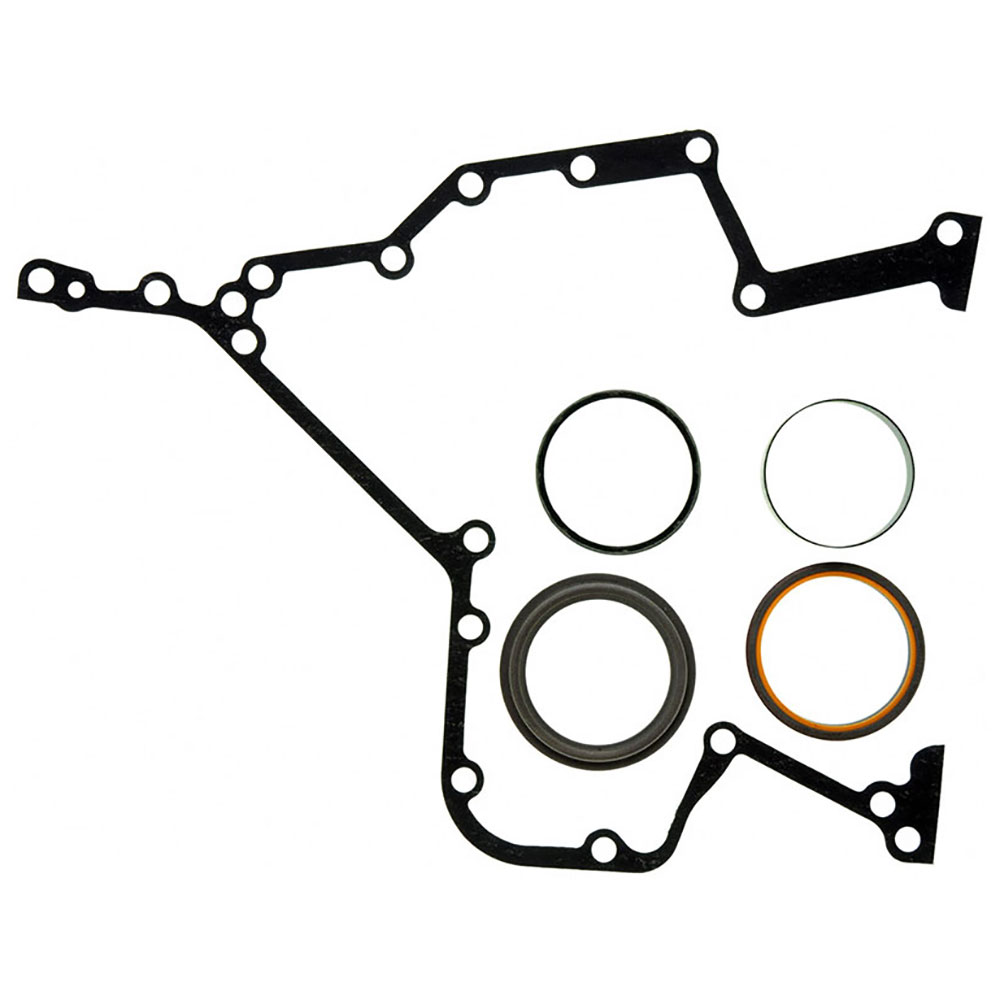 New 2002 Dodge Pick-up Truck Engine Gasket Set - Timing Cover 5.9L Engine - HO - MFI - Sealant Included: No