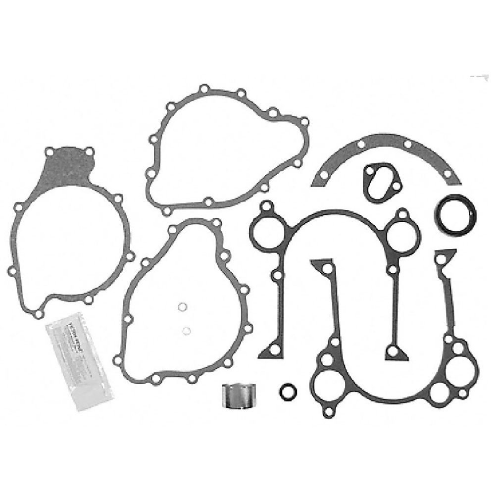 New 1966 Pontiac Bonneville Engine Gasket Set Timing Cover 6.4L