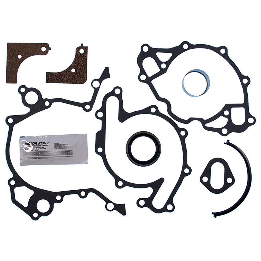 New 1978 Ford F Series Trucks Engine Gasket Set - Timing Cover Pair 5.8L Engine - Ranger Lariat - Contains Repair Sleeve