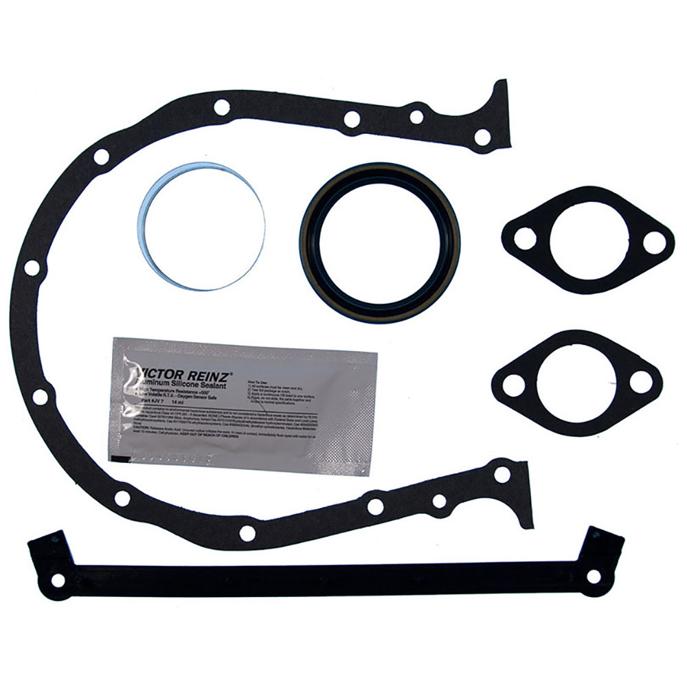 New 1978 Chevrolet Blazer Full-Size Engine Gasket Set - Timing Cover Pair 7.4L Engine - Naturally Aspirated - Custom Deluxe Chevrolet - 4 Barrel Carb.