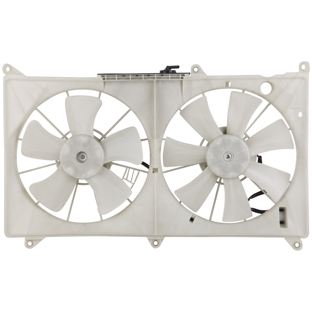 New 2004 Lexus GS430 Car Radiator Fan Dual Fan Assembly - All Models