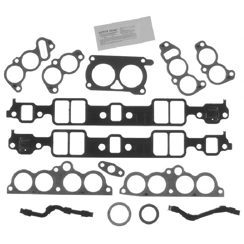 New 1986 Chevrolet Corvette Intake Manifold Gasket Set 5.7L Engine - Includes Plenum Gasket