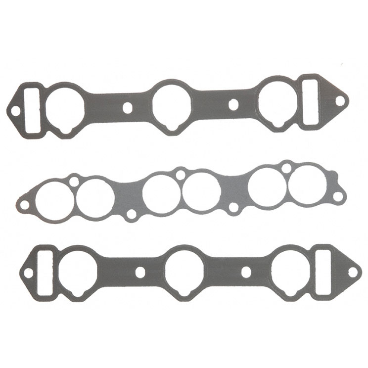 New 1993 Dodge Stealth Intake Manifold Gasket Set 3.0L Engine - Naturally Aspirated - Base - MFI - SOHC - Exhaust Pipe to Manifold