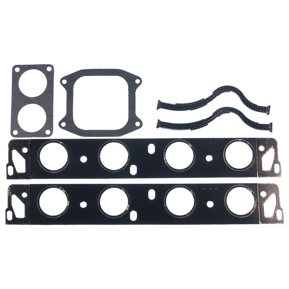 New 1990 Ford E Series Van Intake Manifold Gasket Set 7.5L Engine - MFI - Includes Plenum Gasket