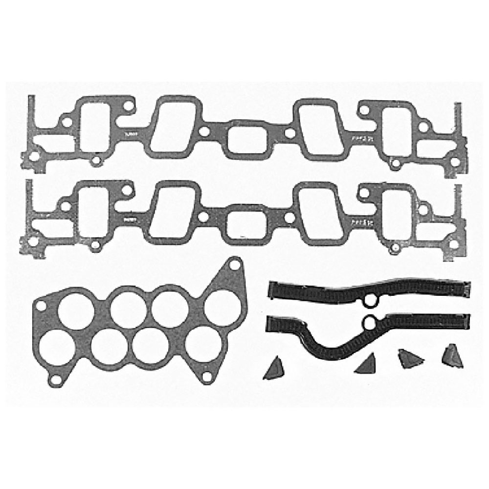New 1990 Cadillac Commercial Chassis Intake Manifold Gasket Set 4.5L Engine - MFI - Includes Plenum Gasket
