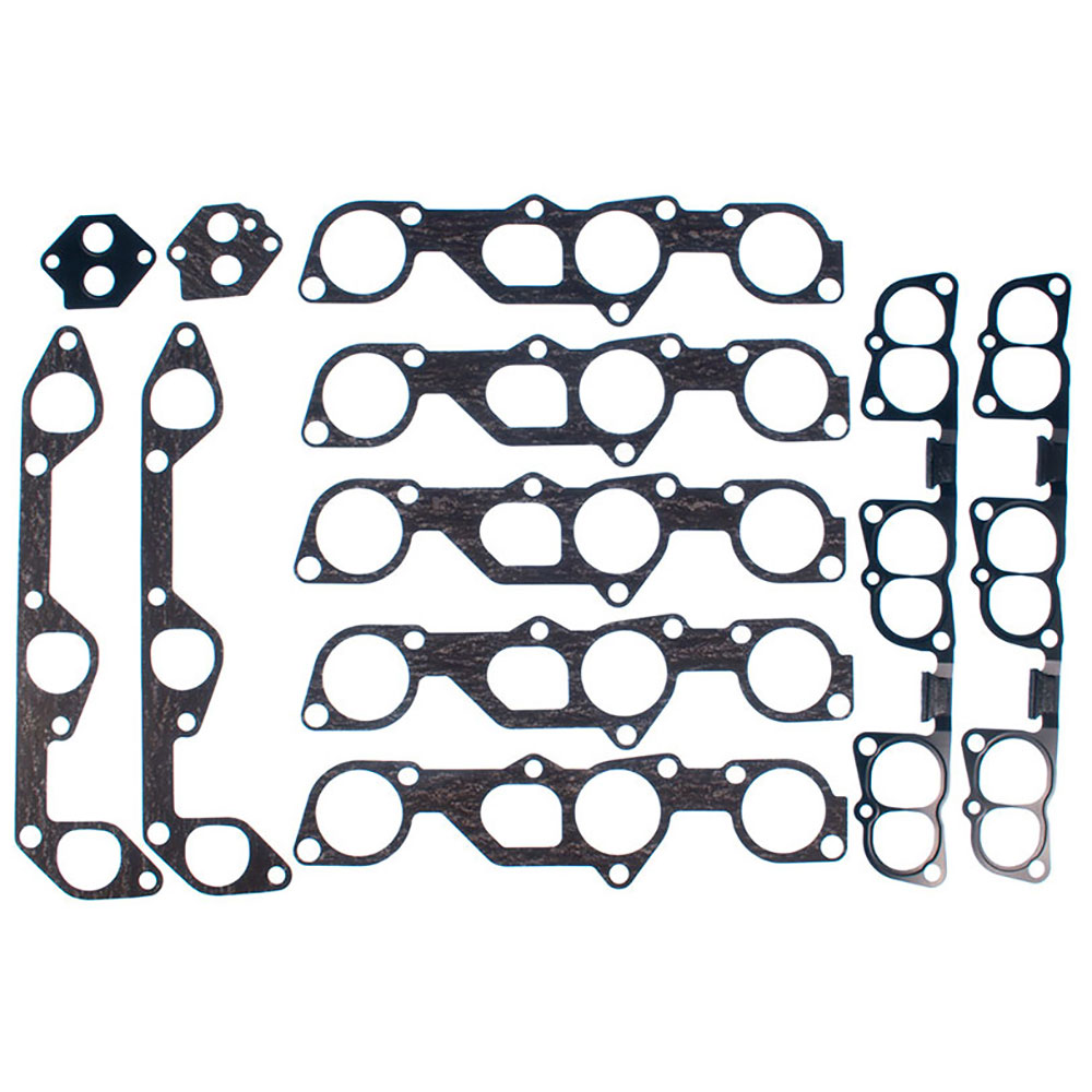 New 1989 Ford Taurus Intake Manifold Gasket Set 3.0L Engine - SHO - MFI - DOHC - Includes Plenum Gasket