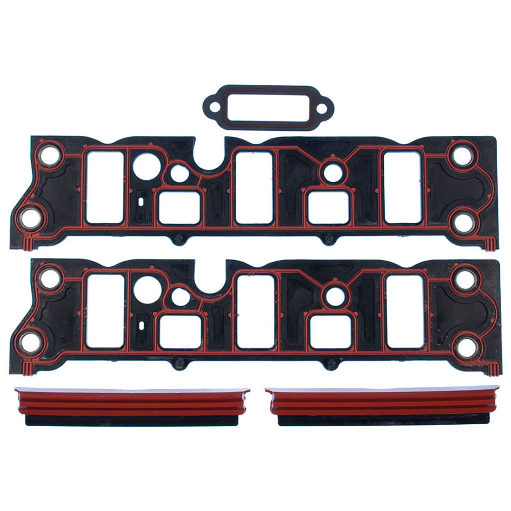 New 1997 Oldsmobile Eighty Eight Intake Manifold Gasket Set 3.8L Engine - 2nd Design: Intake Manifold Gasket with Locating Pins