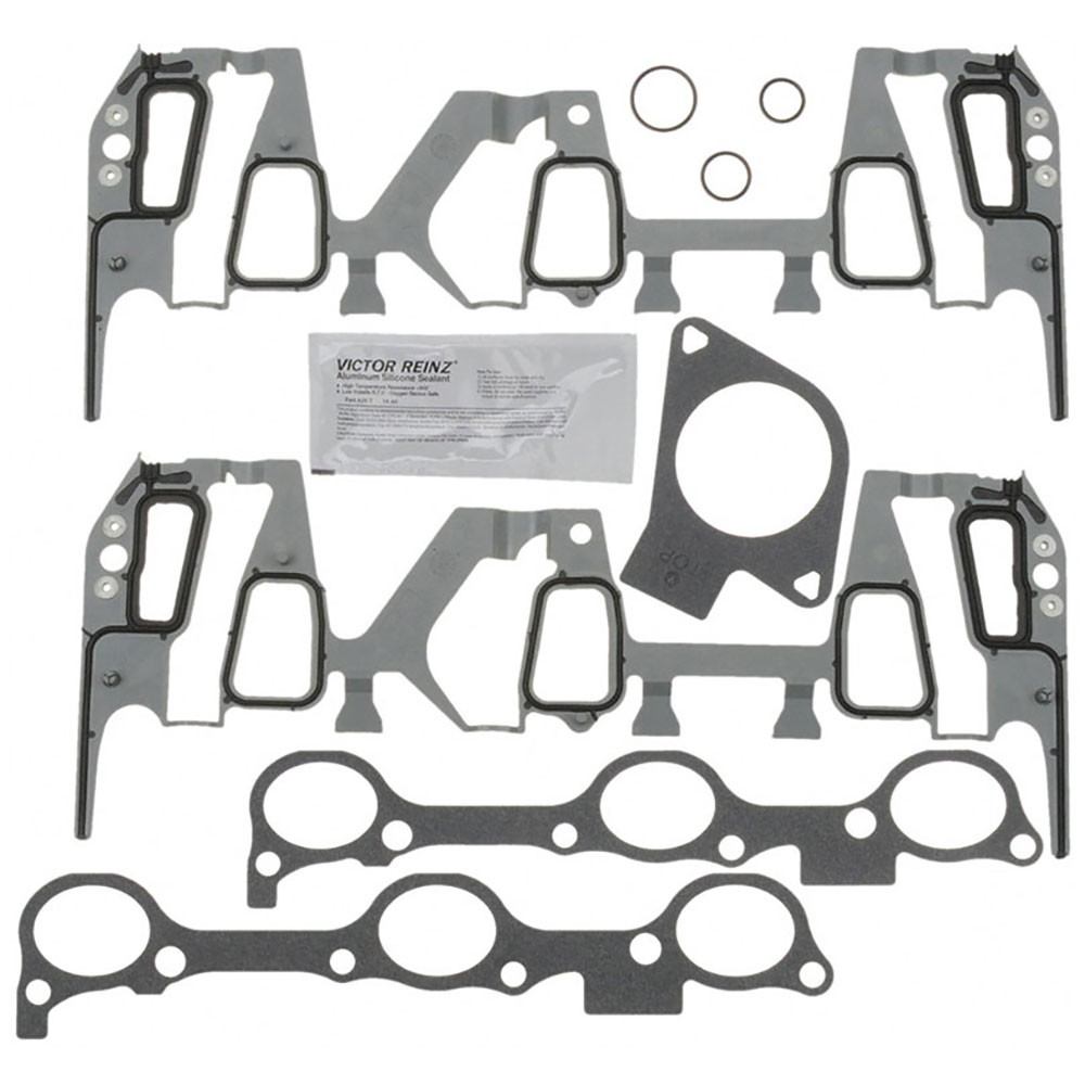 New 1998 Buick Century Intake Manifold Gasket Set 3.1L Engine - Naturally Aspirated - Custom Chevrolet - MFI - OHV - Contains Premium Grade Intake Man