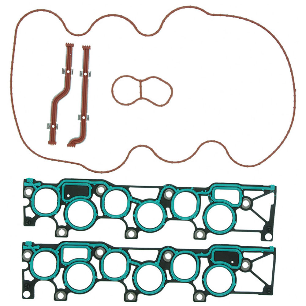 New 2003 Ford F Series Trucks Intake Manifold Gasket Set 4.2L Engine - Includes Plenum Gasket