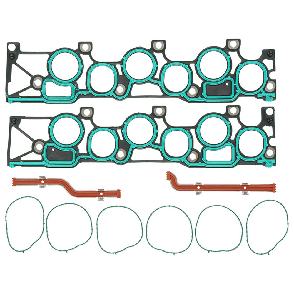 New 2006 Ford F Series Trucks Intake Manifold Gasket Set 4.2L Engine - Includes Plenum Gasket