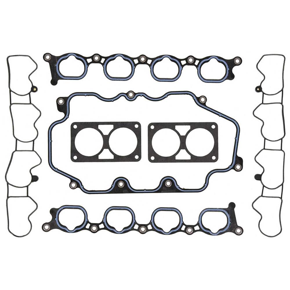 New 2004 Ford Mustang Intake Manifold Gasket Set 4.6L Engine - Naturally Aspirated - Mach I - Includes Plenum Gasket