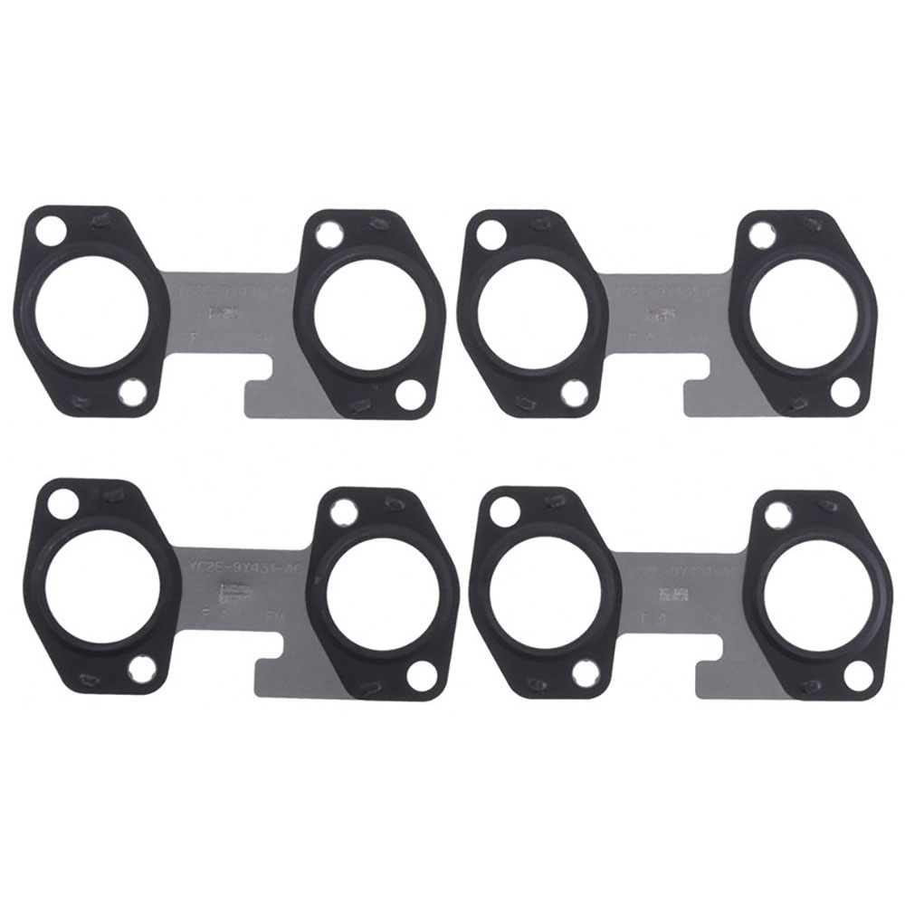 New 2000 Ford F Series Trucks Exhaust Manifold Gasket Set 5.4L Engine - XL - 2 Piece