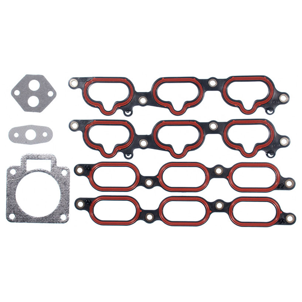 New 2003 Mazda MPV Intake Manifold Gasket Set 3.0L Engine - MFI - Contains Plenum and Throttle Body Gaskets