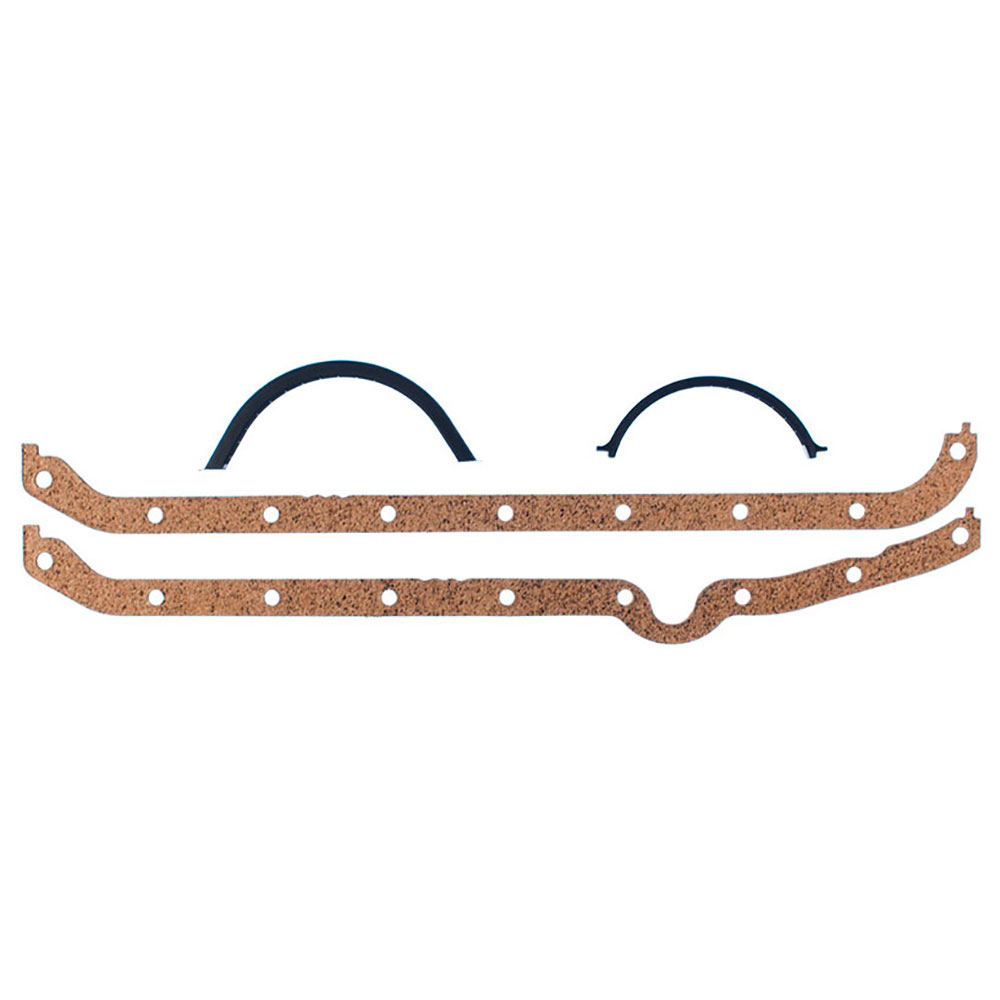 New 1975 Chevrolet Suburban Engine Oil Pan Gasket Set 6.6L Engine - Naturally Aspirated - Custom Deluxe Chevrolet - 4 Barrel Carb. - OHV - Tuff-Cork