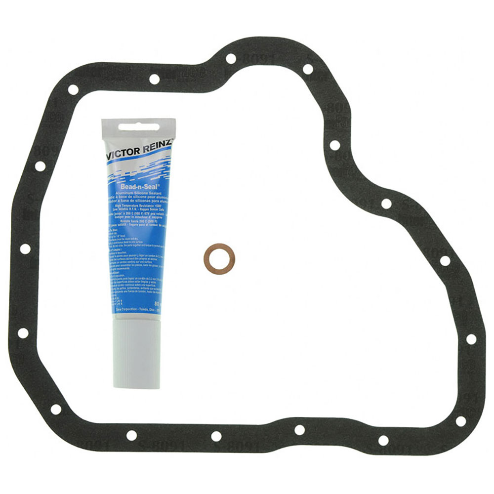 New 2007 GMC Savana 3500 Engine Oil Pan Gasket Set 6.6L Eng. - MFI - 17 Bolt Oil Pan Gasket Included