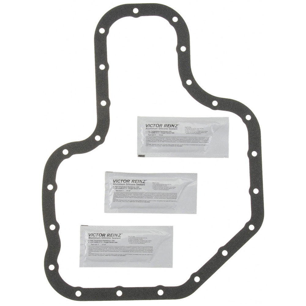 New 2005 Toyota Land Cruiser Engine Oil Pan Gasket Set - Upper 4.7L Engine - MFI - Contains RTV for Upper Pan Gasket