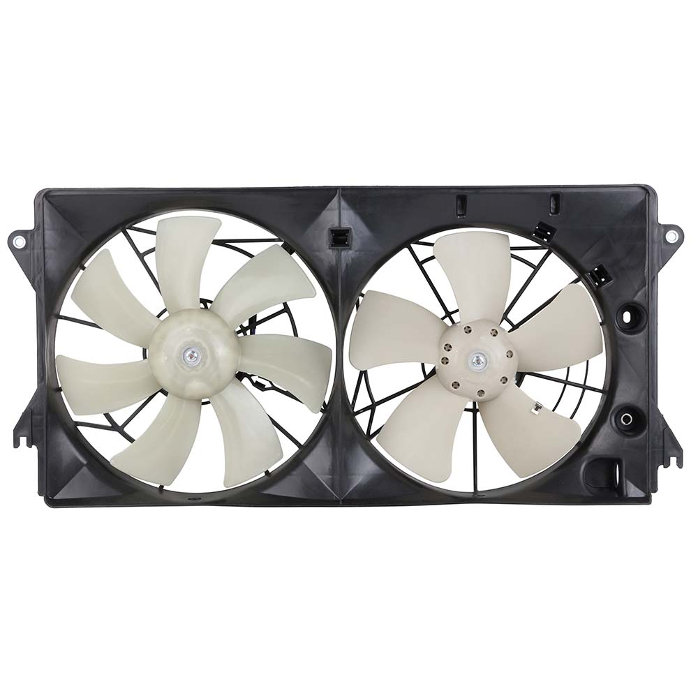 New 2000 Toyota Celica Car Radiator Fan Radiator and Condenser Side - 1.8L Models