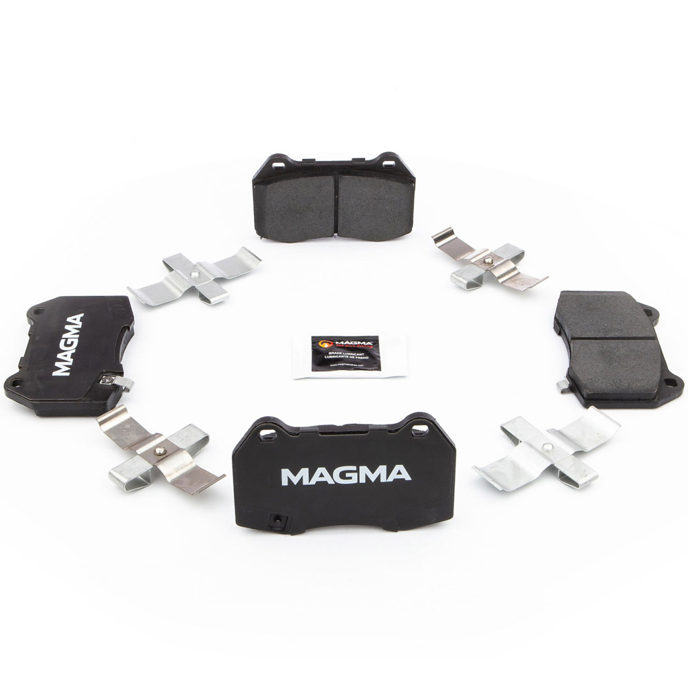 New 2004 Infiniti G35 Brake Pad Set - Front w/ Brembo Brakes - MAGMA Premium Ceramic Brake Pads - Front