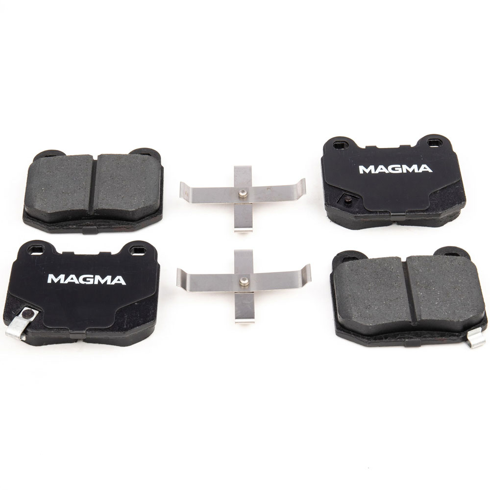 New 2018 Subaru BRZ Brake Pad Set - Rear w/ Brembo Brakes - MAGMA Premium Ceramic Brake Pads - Rear