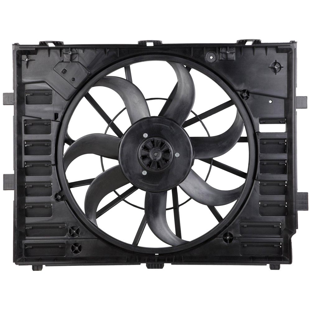 New 2015 Porsche Cayenne Car Radiator Fan charged - Gas