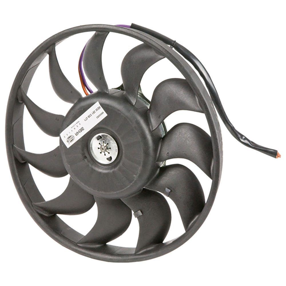 New 2005 Audi A4 Car Radiator Fan - Right Right Side - All Models
