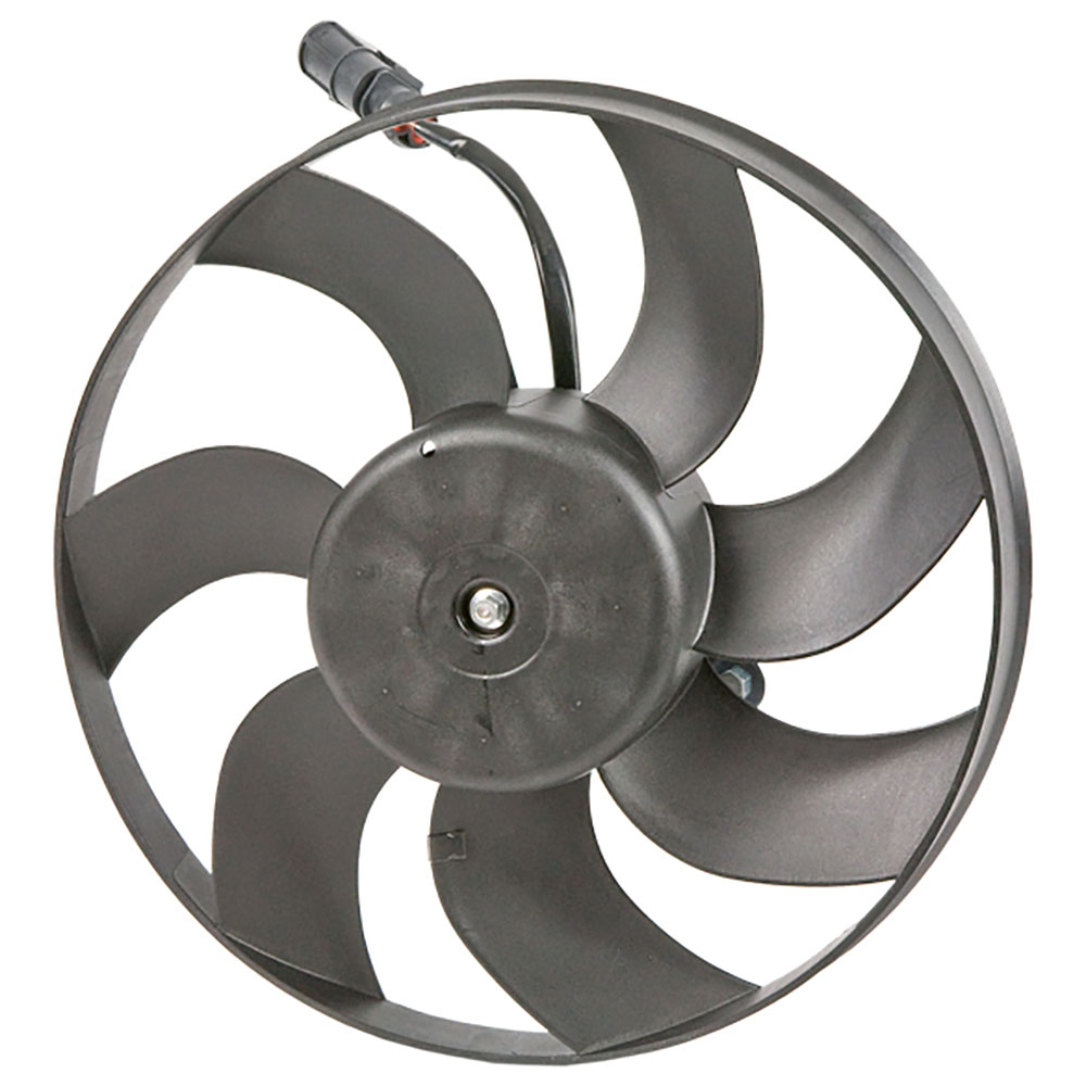 New 2011 Volkswagen GTI Car Radiator Fan - Right Right Side - All Models