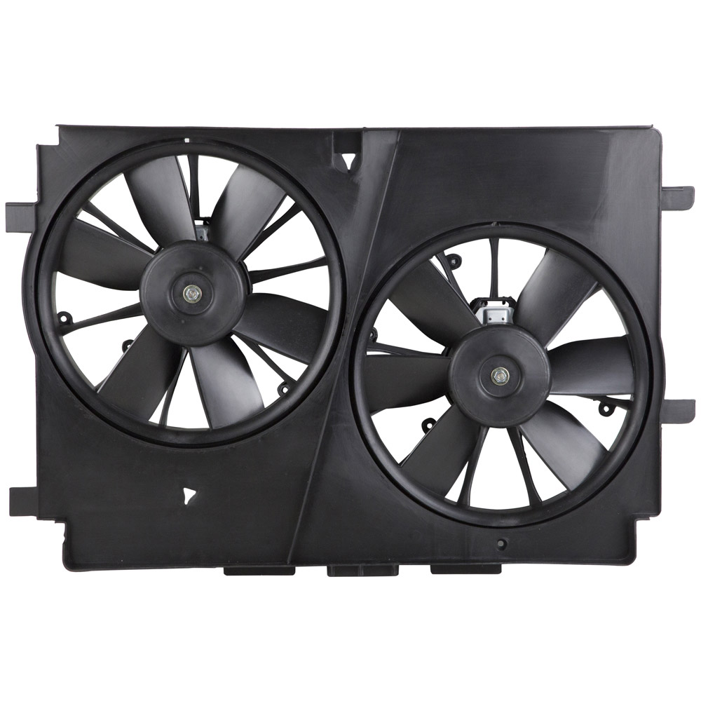 New 2002 Chevrolet Camaro Car Radiator Fan Dual Fan Assembly - 5.7L Models