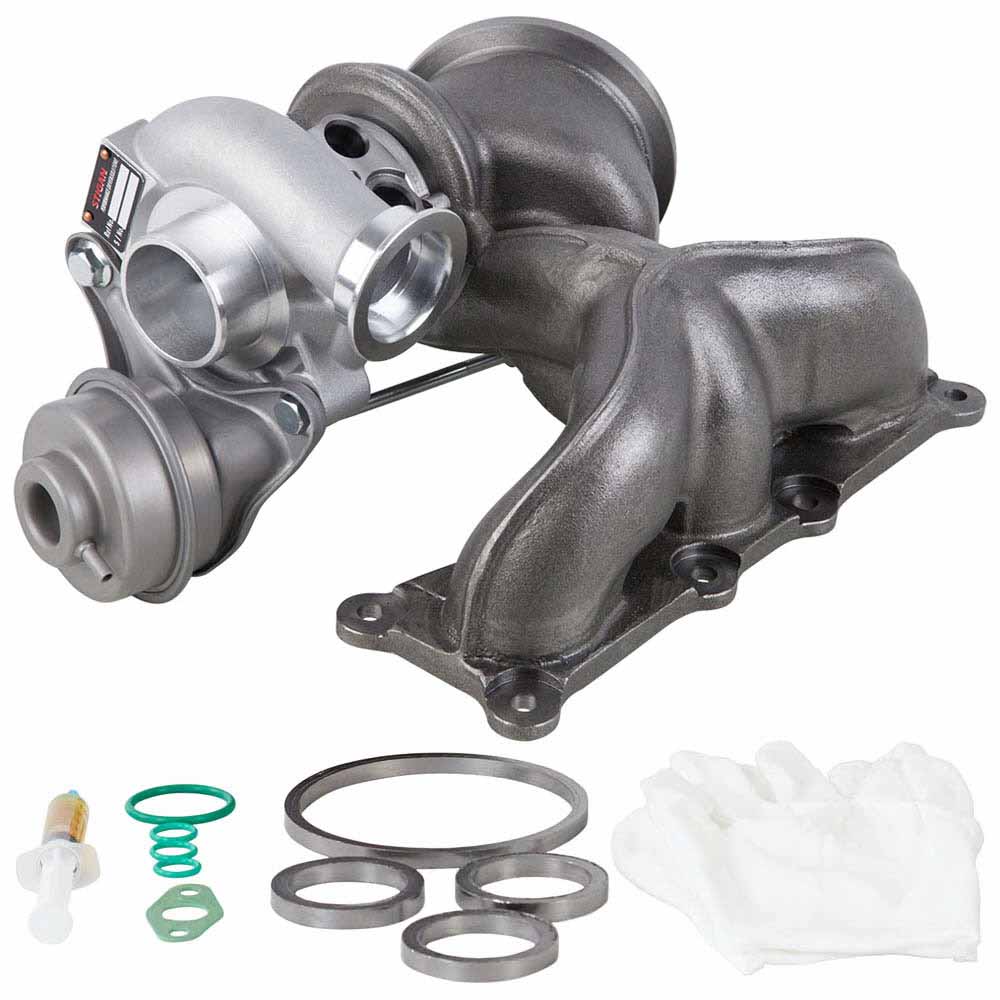 Stigan New Turbocharger 2009 BMW 335i xDrive Front [Cylinders 1 Through 3]