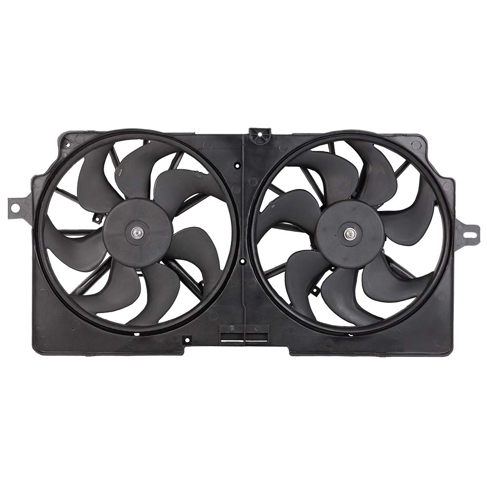 New 1999 Pontiac Grand Prix Car Radiator Fan Radiator and Condenser Side - 3.1L Models